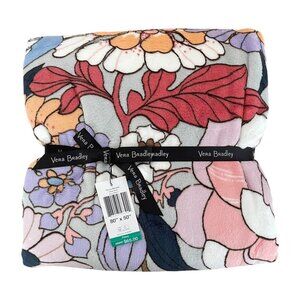 Vera Bradley Aloha Blooms Plush Throw Blanket